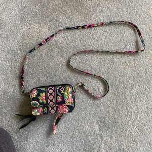 Vera Bradley Petal Paisley wristlet/crossover
